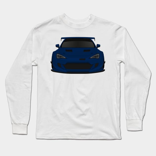 GT86 widebody Dark-blue Long Sleeve T-Shirt by VENZ0LIC